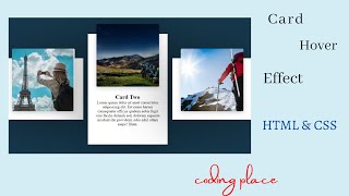 Card Hover Effects | HTML & CSS