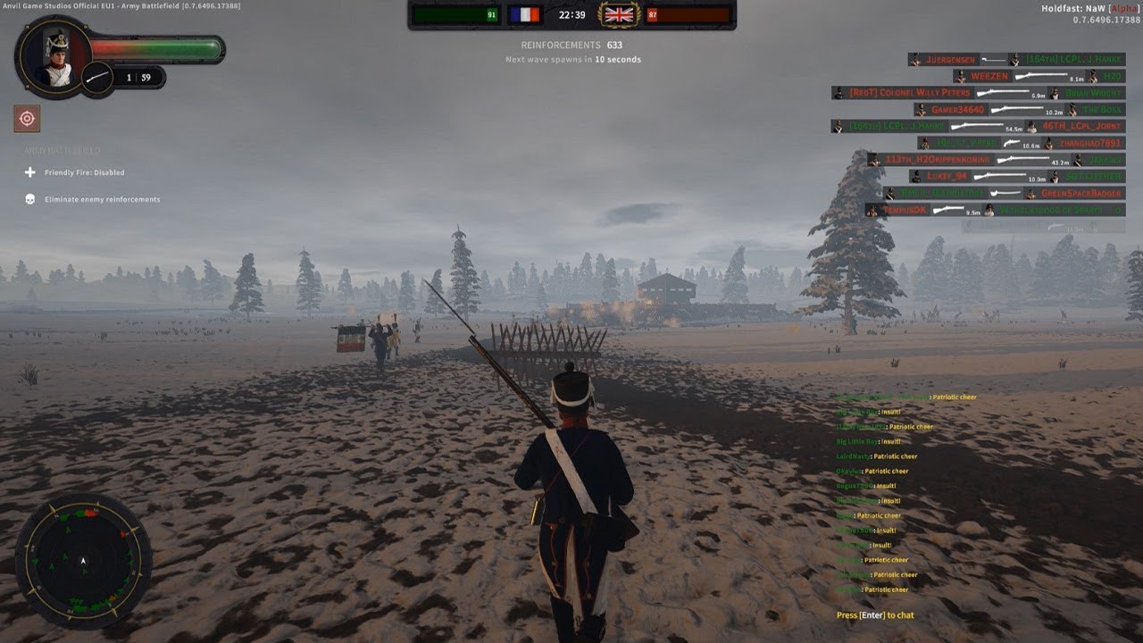 games people play Holdfast: Nations At War - France - As the Sound of Battle Faded Away; Fort Christina was Taken!