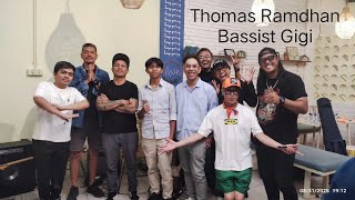 Thomas Ramdhan Bassist Gigi Jamming Bali #bassistbali #thomasramdhan #thomasgigi #bass #donnyate 