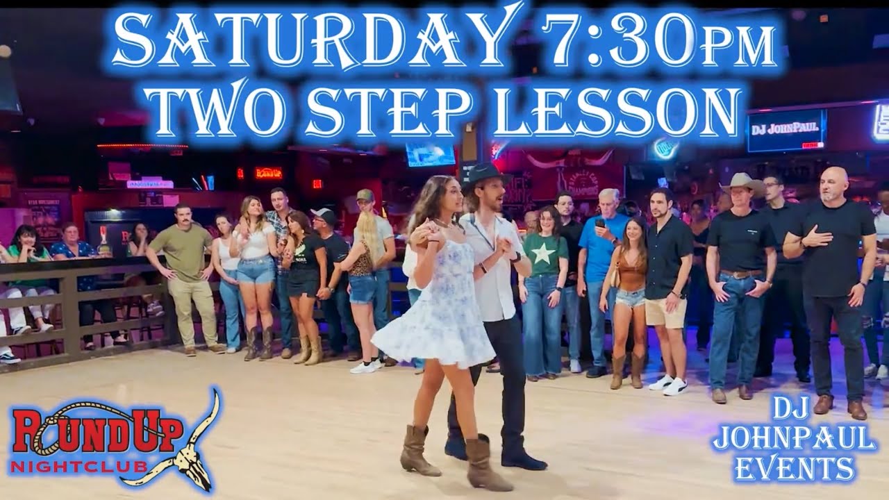 Two Step 🍭 Sweet Flip Sweep 🍭 Lesson by DJ JohnPaul at Round Up