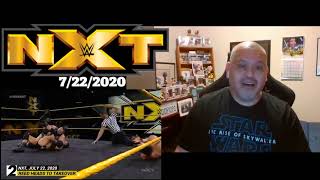 My reaction to the top 10 nxt moments (7/22/2020)