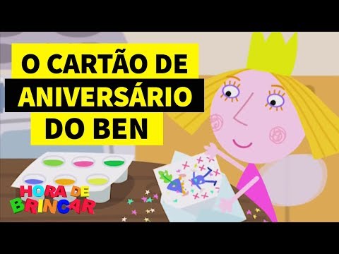 🔵 Ben e Holly em Português | O Cartão de Aniversário do Ben 🎨🖌️ | T1E23