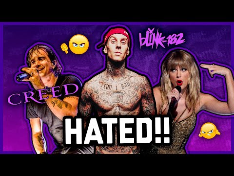 MOST HATED BANDS: CREED, BLINK-182 & TAYLOR SWIFT (Vol 7)