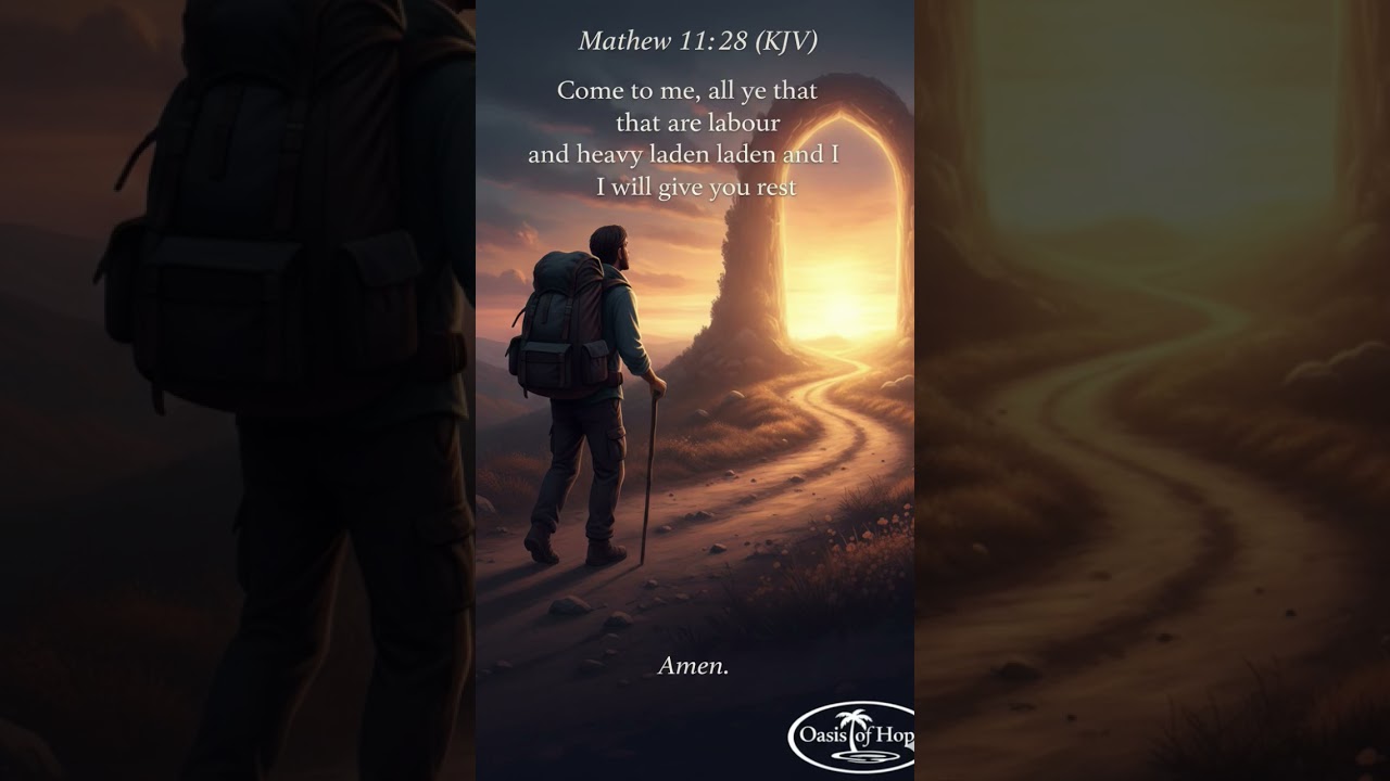 "Rest is found in Christ"