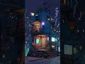 Tiny Cute Futuristic Cyber-Punk Themed Multi-story Micro Home