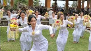 PEMENDAK TUNJUNG PANCAWARNA, Odalan Pura Pucak Sinunggal Mengani, Minggu, 9 Maret 2025
