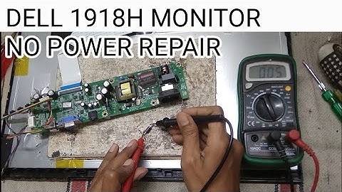 dell d1918h monitor no power ! dell d1918h monitor review ! dell monitor d1918h #dell #nishacomputer