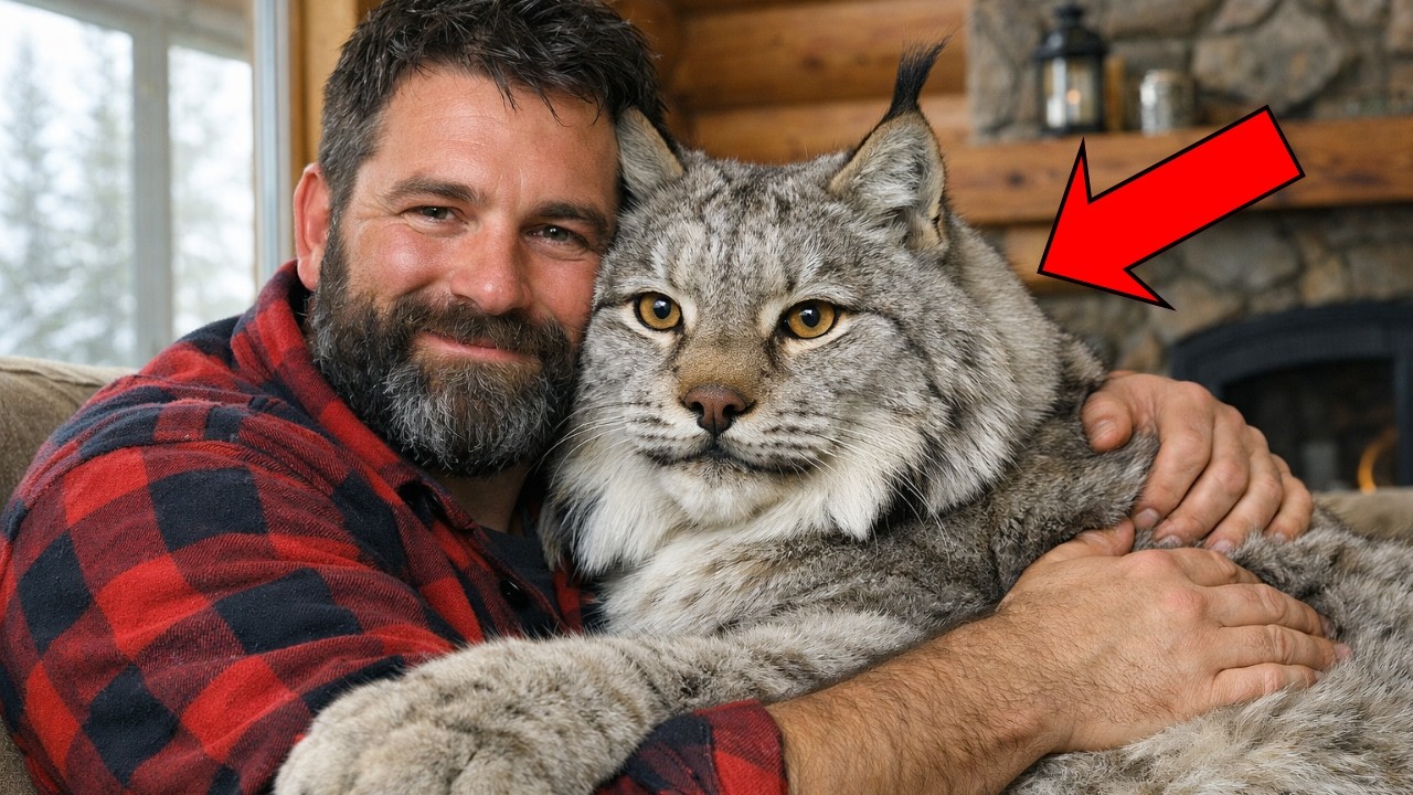My Giant 50 Pound Canadian LYNX Thinks He's a Housecat! 🏠🐈