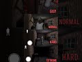 GRANNY 1 All modes Easy, Normal, Hard, Extreme 😱 #shorts #granny1 #gaming #horror #dvloper