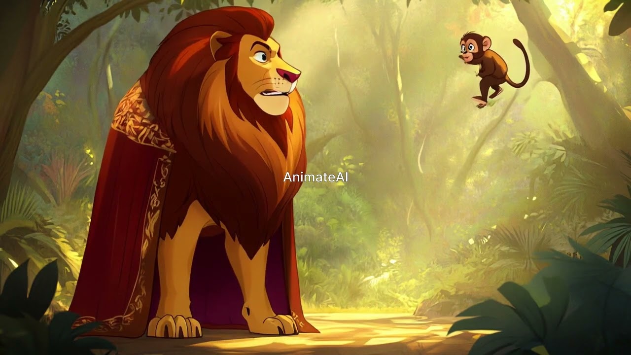 Leo the Lion Learns Humility 🦁 | Jungle Wisdom Story for Kids | Jumpy Jungle