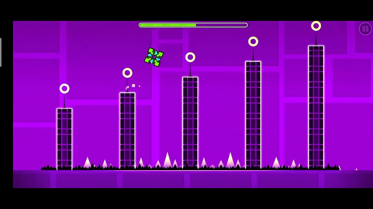Playing Geometry Dash for the first time. - YouTube