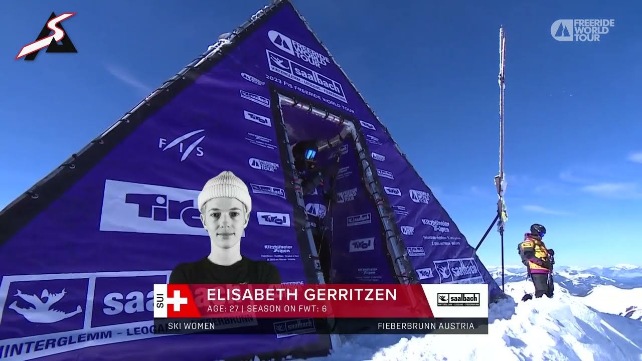 Le run d'Elisabeth Gerritzen à Fieberbrunn