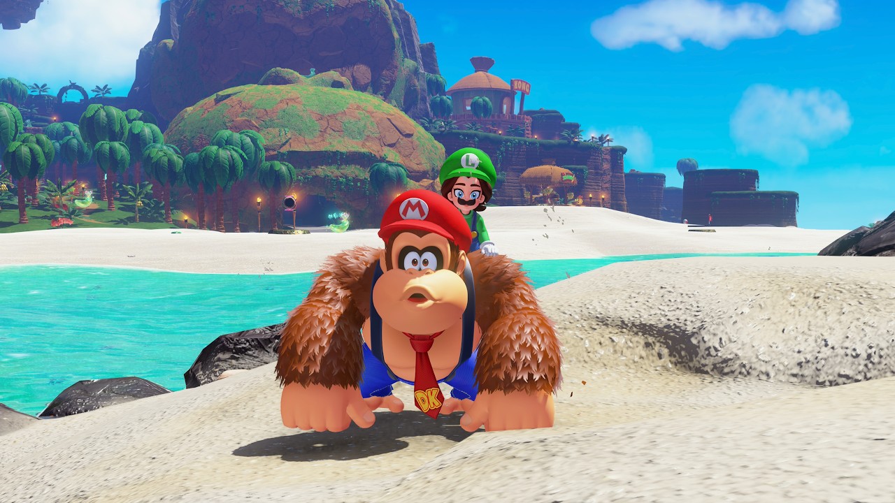 Donkey Kong Bananza (Super Mario DLC) - Full Game (4K)