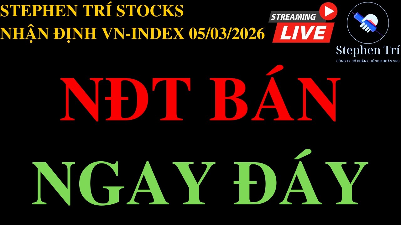 🔴VN-INDEX 05/03/2026: NĐT cá nhân bán ngay đáy - Xuất hiện call margin