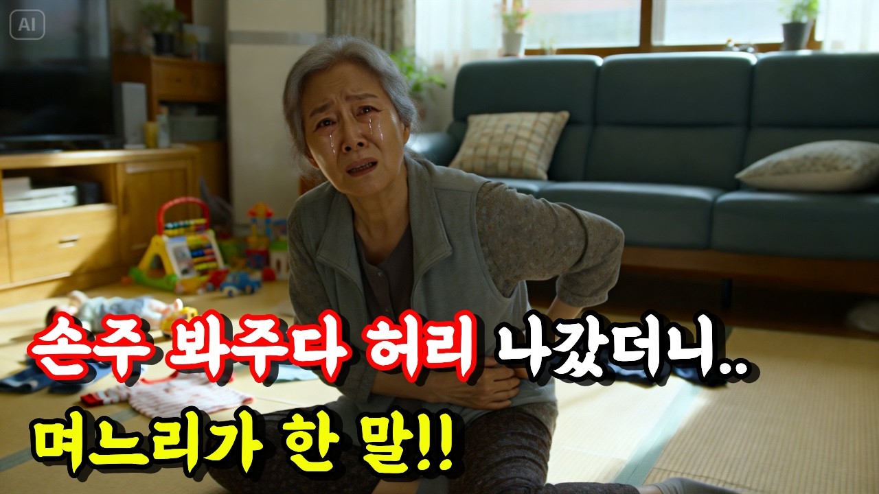 며느리가 출장 가면서 남긴 말, 저는 그날부터 달라졌습니다!