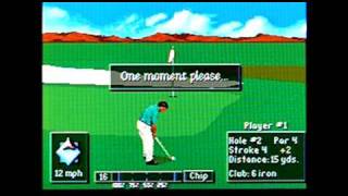 PGA Tour Golf III on Sega Megadrive / Genesis. Gameplay