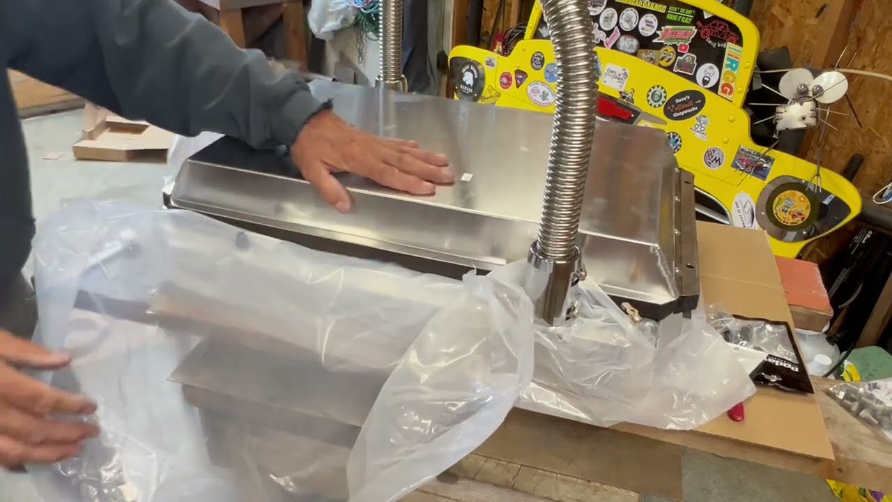 Stainless Radiator Hose Kit/ For 1955 Chevy Truck/ Part2