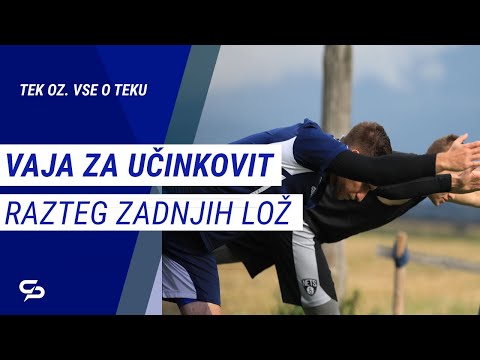 Video: Kako Iztegniti Noge Pred Tekom