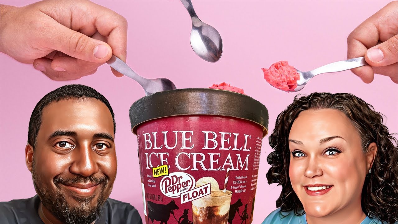 WE TASTE TEST DR. PEPPER FLOAT ICE CREAM!! YouTube