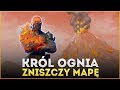 KRÓL OGNIA ZNISZCZY MAPĘ! (Fortnite)