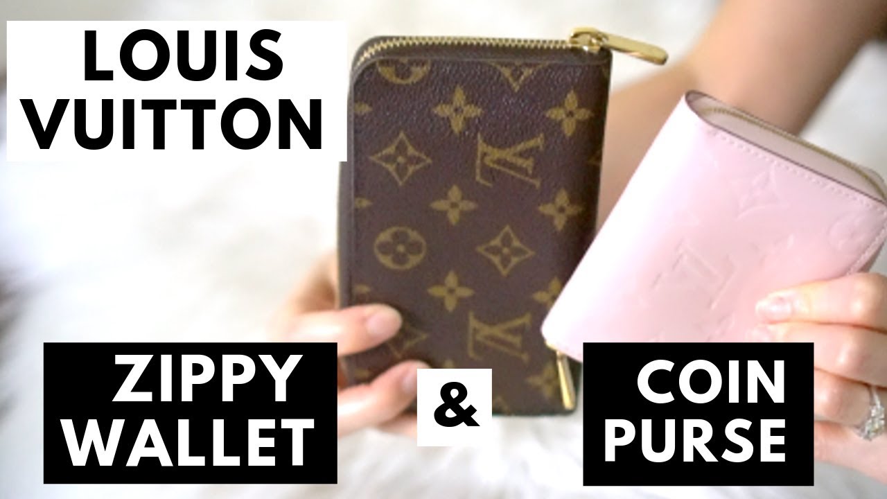 Louis Vuitton Zippy Wallet VS Zippy Coin Purse in Monogram Canvas