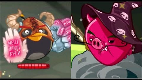 ANGRY BIRDS EPIC | BOMB VS DEMONIC WIZPIG