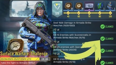 Call Of Duty Mobile Kill 15 Enemies with Scorestreaks in Amanda Strike Matches Task Complete
