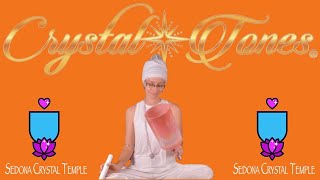 Crystal Tones Alchemy Singing Bowl | Rhodochrosite Morph Practitioner