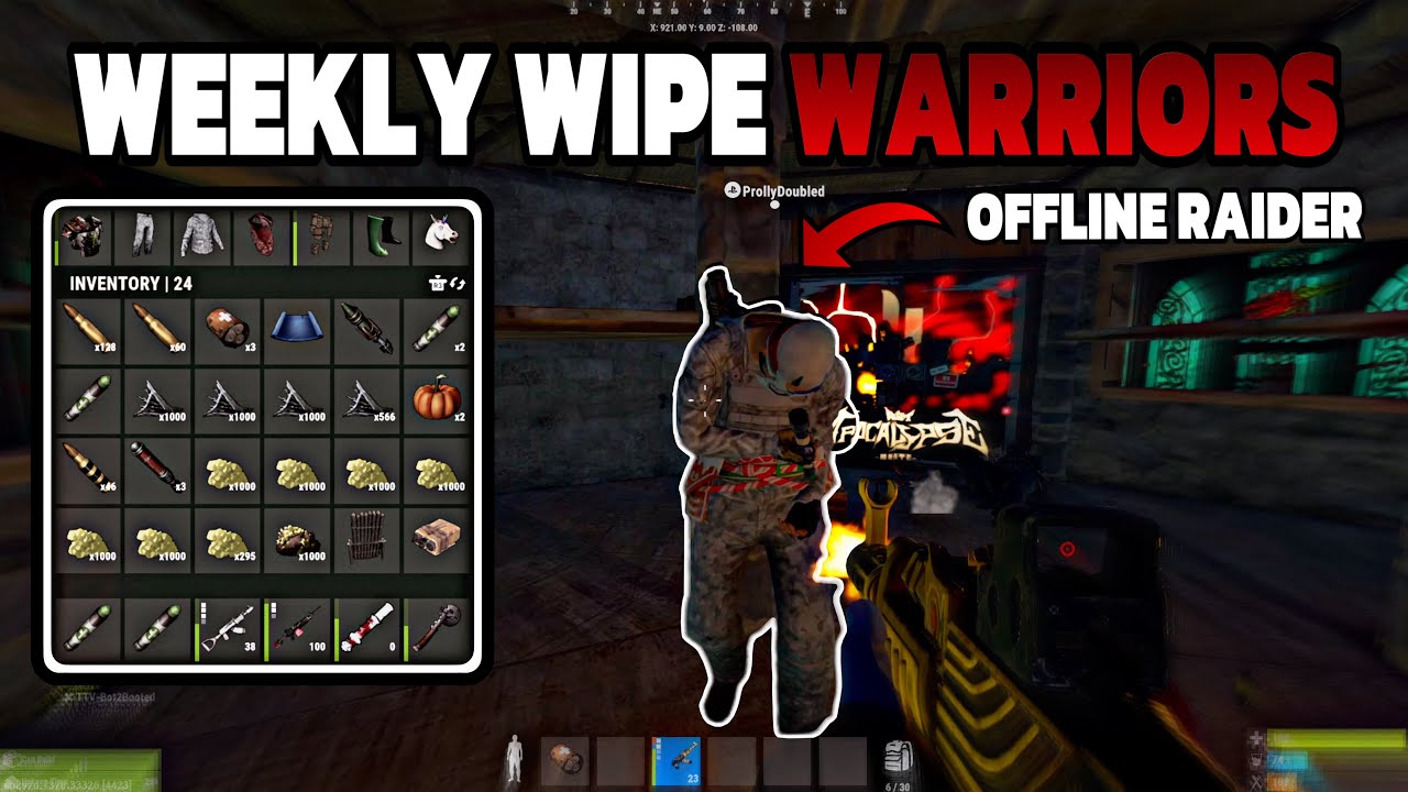 How We Snowball on a 60 Player Queued Weekly Server - Rust Console ...
