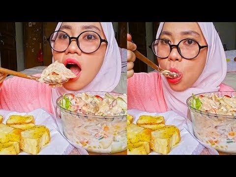 MUKBANG SALAD BUAH | FRUIT SALAD