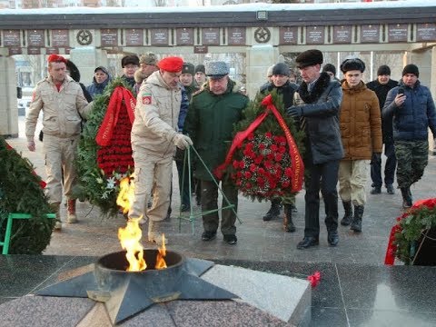 Нурлатские венки в Парке Победы