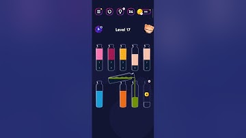 Get color level 17 | Mobile Game |#shorts #bottle #color #game