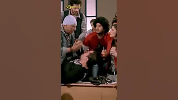 مأنتم مع بنته وهو قفص فيلم مرجان أحمد مرجان افلام عادل امام 
