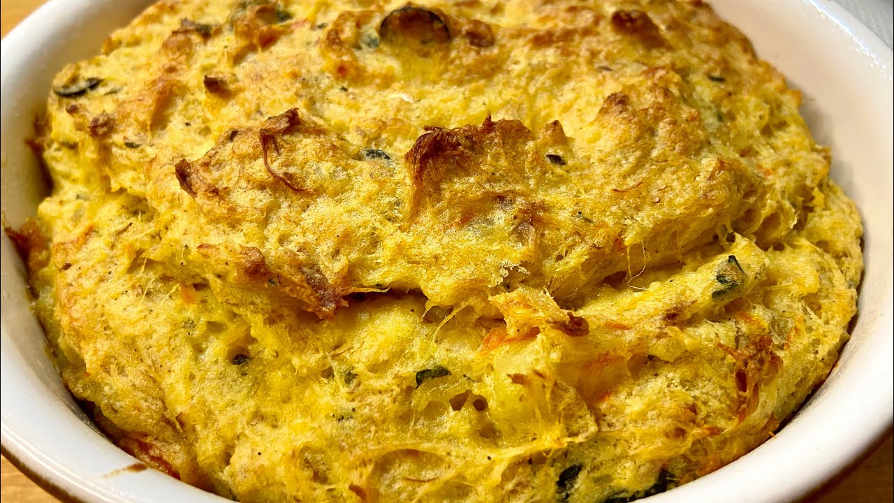 Suflê de bacalhau, uma explosão de sabores! | Receita portuguesa