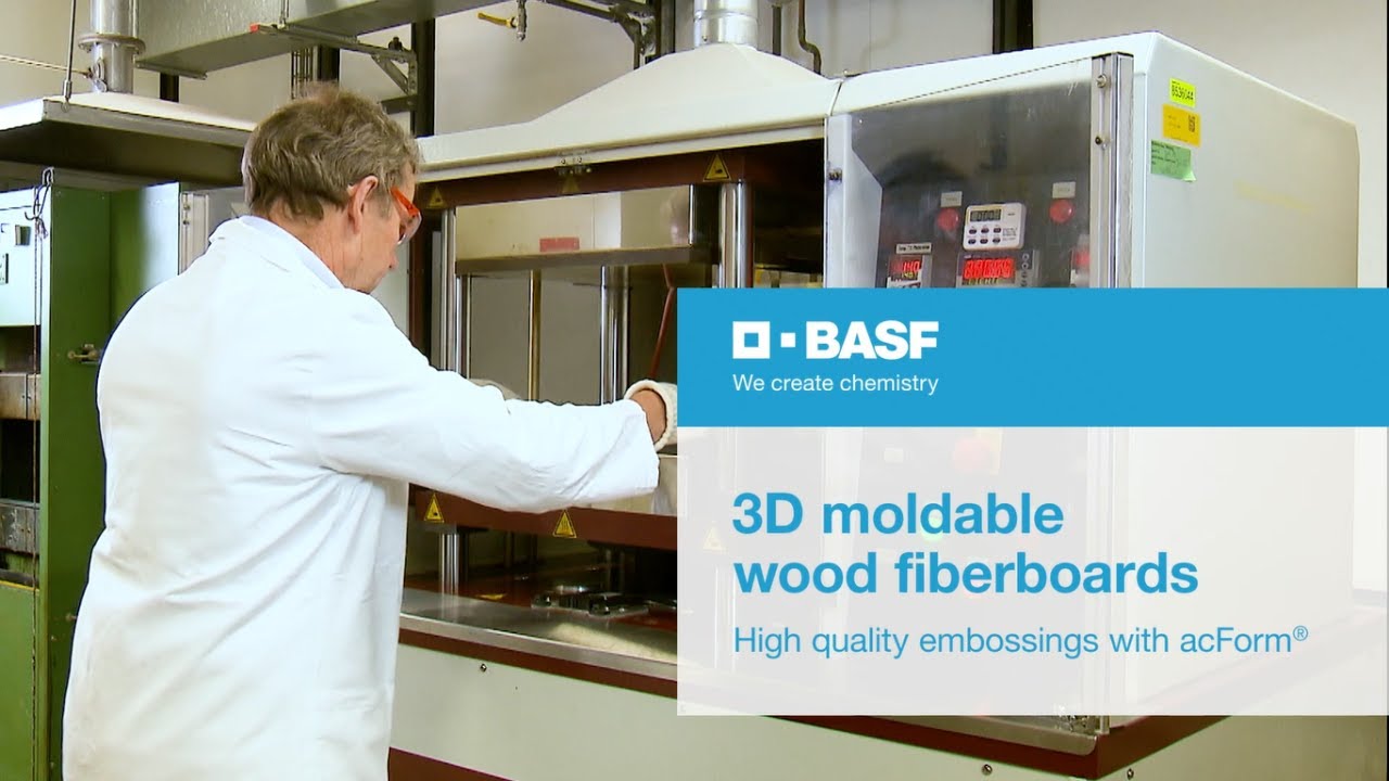 Shaping wood composites with acForm® - YouTube