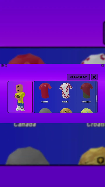 GRÁTIS CAMISA DO BRASIL NO ROBLOX (SKIM) #shortsfifaworldcup  #itensgratisroblox 