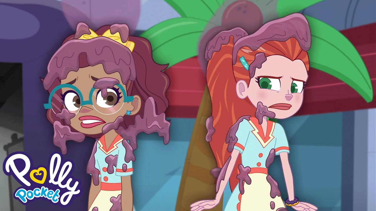 Es un desastre en la cena | 2 Episodios Completos | Polly Pocket En Español
