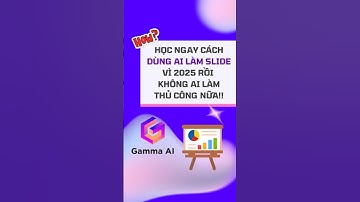 Cách sử dụng Gamma AI làm slide chuyên nghiệp cực dễ #ai #trendai #aitools #gamma #gammaai