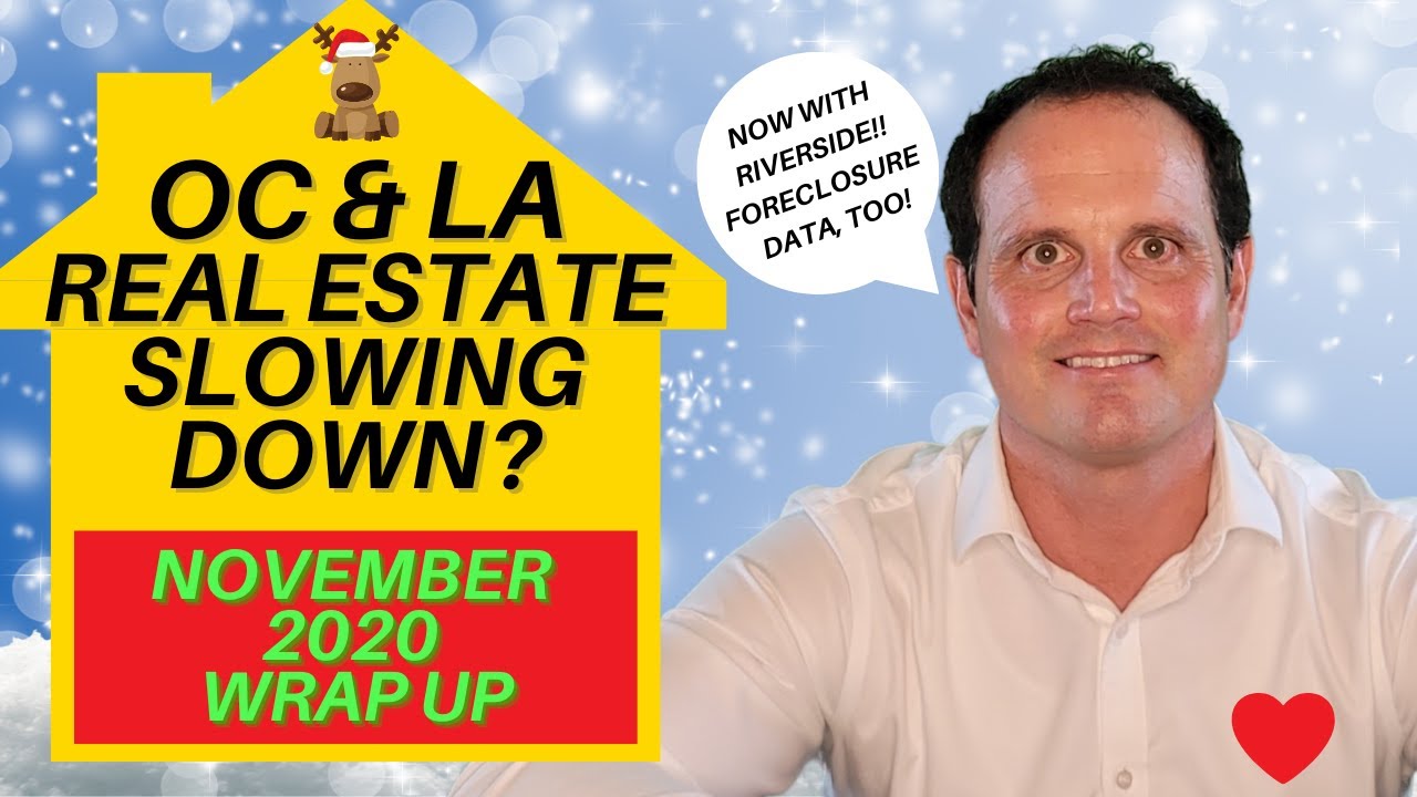 OC, Riverside, LA Housing Market Update with Foreclosure Data