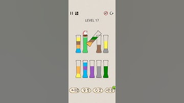 Sortpuz Gameplay Level 17 (Android, iOS) #sortpuz #sortpuzanswers #puzzlegame #gaming