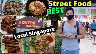 Best Street Food in Singapore - Newton Food Centre (Must-try Hawker dishes to eat when in Singapore)