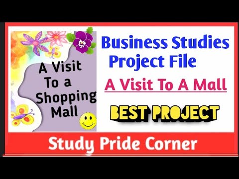 project on visit to a mall