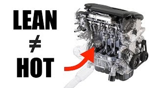 Why Lean Engines Do NOT Run Hot - Myth Busted