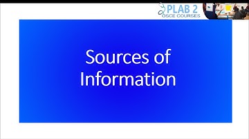 What materials do you need to study for PLAB 2? - Sources of Information