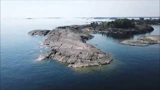 Bylandet sekä Mavic Pro Porkkalan Bylandetissa