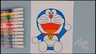 Mewarnai Doraemon Doraemon Coloringmewarnai