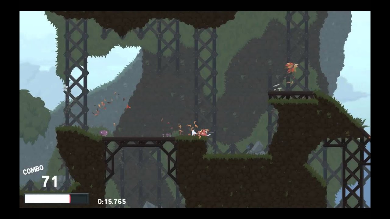 Dustforce :downhill