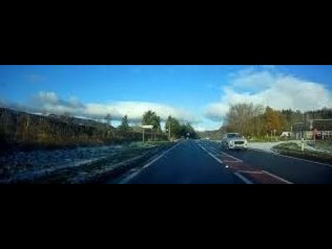 Early Winter Road Trip With Music To Visit Dowally Highland Perthshire Scotland