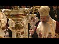 Патриарх Кирилл принял участие в молебне к 10-летию интронизации Патриарха Румынского Даниила