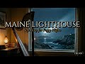 A New England Lighthouse Library | Soft Harp for Foggy Nights &amp; Reading